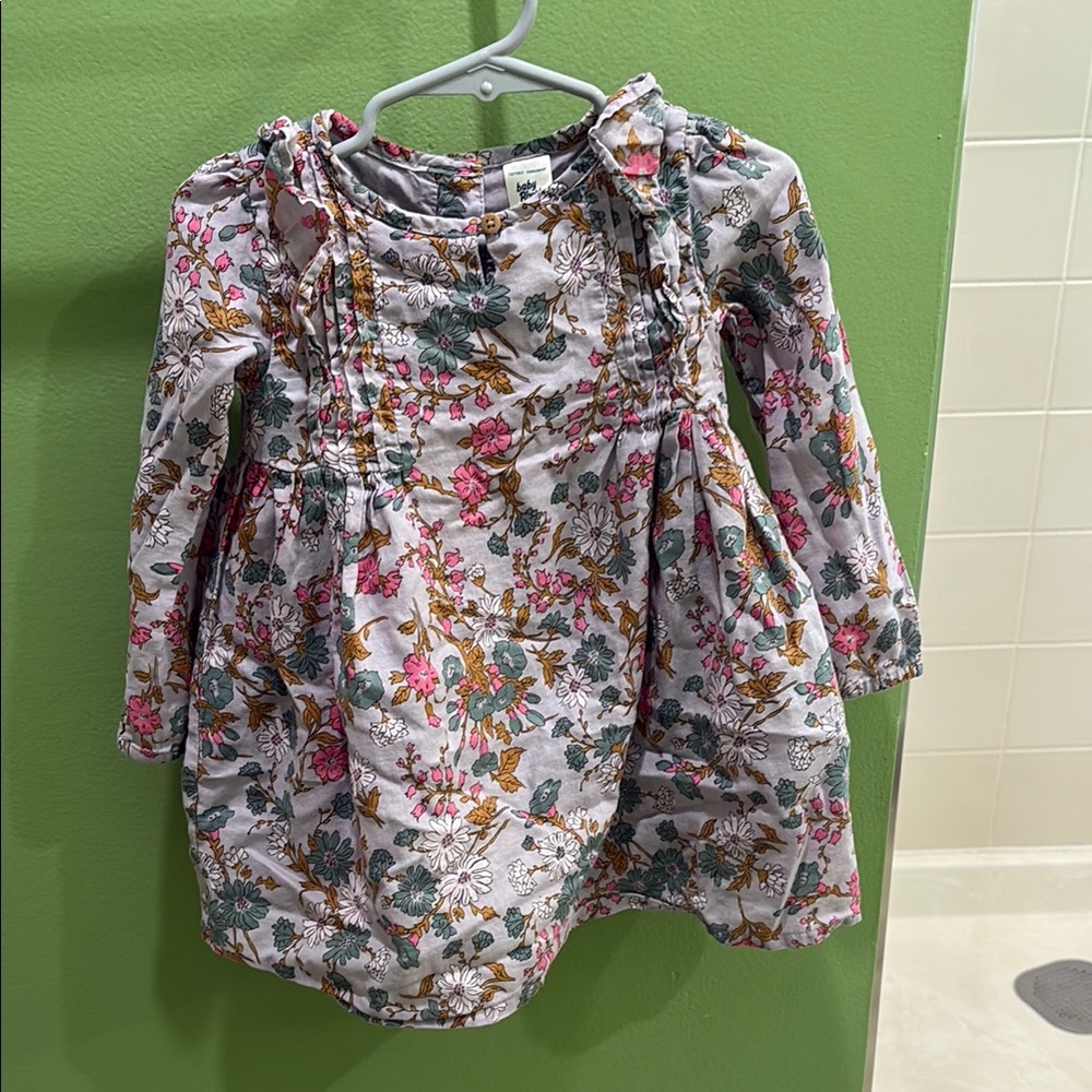 Floral Long Sleeve Dress
